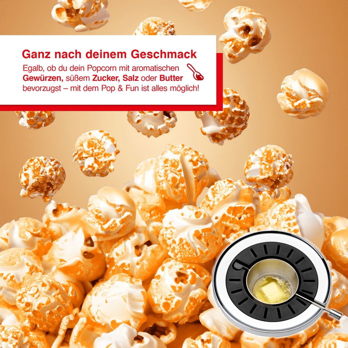 Solis Pop & Fun Popcorn Maker Type 8504, Plata Solis Pop & Fun Popcorn Maker Type 8504, Plata