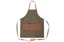 DKD Home Decor Delantal Terraza Y Jardin Garden Verde Marron 58 x 73 cm