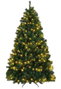 DKD Home Decor Árbol de Navidad LED 180cm Verde