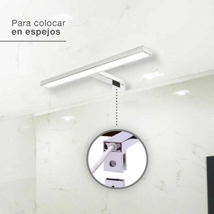 GSC Evolution Aplique baño LED Amnes 5W 6500K IP44 GSC Evolution Aplique baño LED Amnes 5W 6500K IP44