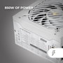 Mars Gaming MPB850SIMW 850W Blanco Full Modular 80+ Bronze ATX