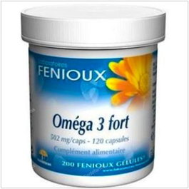 FENIOUX Omega 3 Forte 120 Perlas | Ayuda Cardiovascular y Cerebral