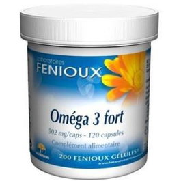 FENIOUX Omega 3 Forte 120 Perlas | Ayuda Cardiovascular y Cerebral