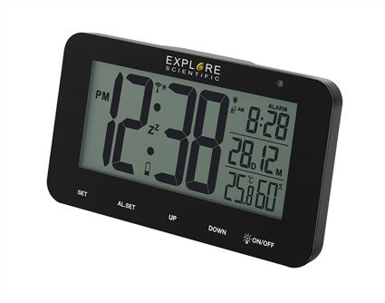 Ndc-1004 Reloj Despertador Negro Con Temp. Interior + Humedad EXPLORE SCIENTIFIC NDC-1004 NEGRO