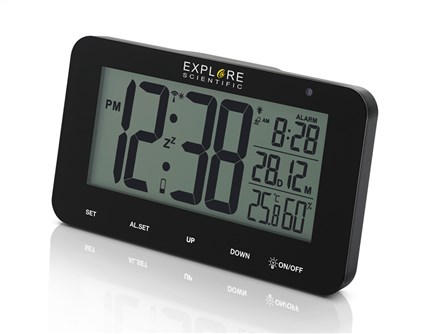 Ndc-1004 Reloj Despertador Negro Con Temp. Interior + Humedad EXPLORE SCIENTIFIC NDC-1004 NEGRO