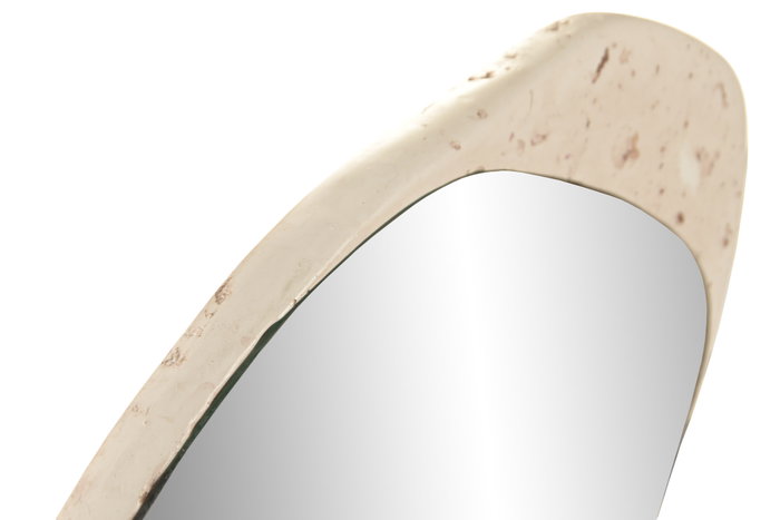 DKD Home Decor Espejo de Cemento y Cristal Crema 34,5x2,6x51 DKD Home Decor Espejo de Cemento y Cristal Crema 34,5x2,6x51