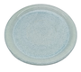 DKD Home Decor Plato de Gres Esmaltado Azul Celeste