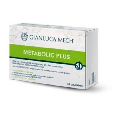 GIANLUCA MECH Metabolic Plus 30 Comp. MECHBODYBURN Control de Peso GIANLUCA MECH Metabolic Plus 30 Comp. MECHBODYBURN Control de Peso