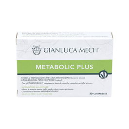 GIANLUCA MECH Metabolic Plus 30 Comp. MECHBODYBURN Control de Peso