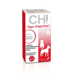 Vigor Chem Pro Comprimidos para Caballos, 60 Unidades