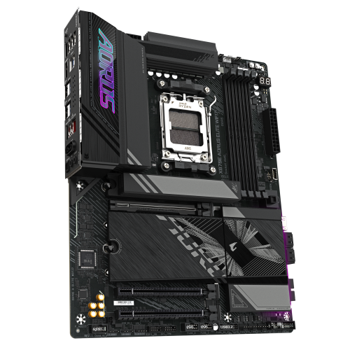 GIGABYTE Placa Base X870E A ELITE WIFI7 AMD Ryzen 9000 DDR5 8000MHz OC Wi-Fi 7 2.5GbE ATX GIGABYTE Placa Base X870E A ELITE WIFI7 AMD Ryzen 9000 DDR5 8000MHz OC Wi-Fi 7 2.5GbE ATX