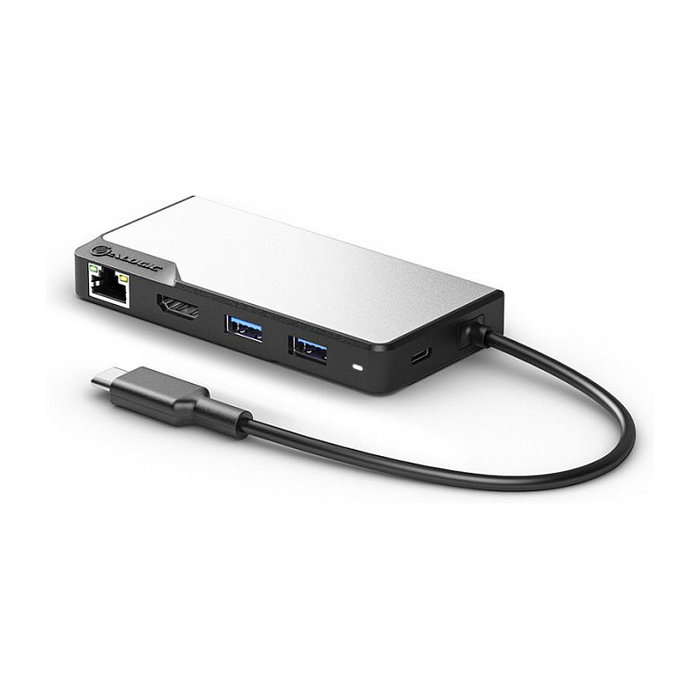 ALOGIC USB-C HUB 6 en 1 UCFUPRGVV2-SGR con HDMI, VGA y Ethernet