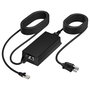 Poly Adaptador PoE++ 65 W 2.5G con cable Cat6a 3.66 m y cable de alimentación