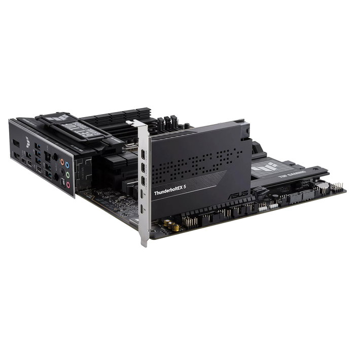 ASUS Tarjeta de Expansión ThunderboltEX 5 PCIe 4.0, Puerto Mini DisplayPort, Hasta 120 Gbit/s, Para PC, Windows 11
