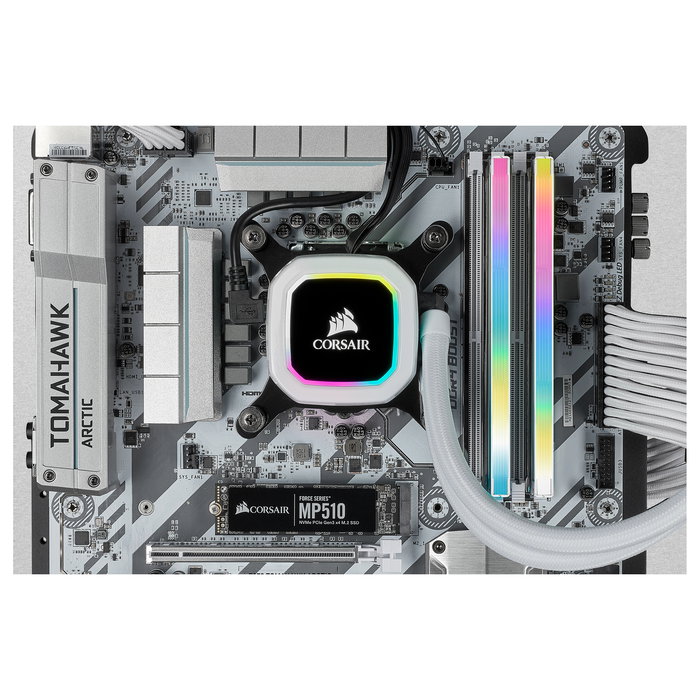 Corsair Vengeance RGB Pro SL White 32GB (2x16GB) DDR4 3200MHz CL16 DIMM Memoria RAM con Iluminación RGB