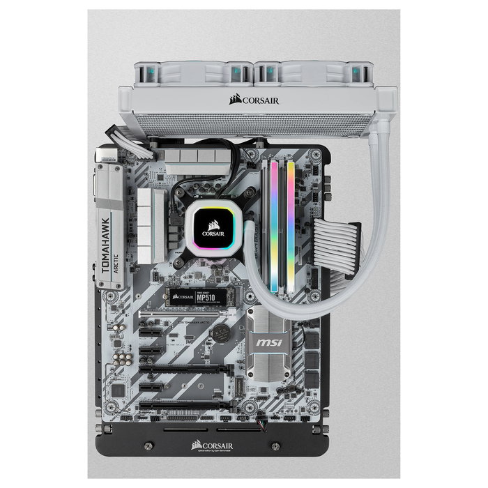 Corsair Vengeance RGB Pro SL White 32GB (2x16GB) DDR4 3200MHz CL16 DIMM Memoria RAM con Iluminación RGB