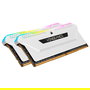 Corsair Vengeance RGB Pro SL White 32GB (2x16GB) DDR4 3200MHz CL16 DIMM Memoria RAM con Iluminación RGB