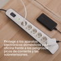 Belkin BSV603VF2M-V2 Regleta con 6 salidas AC y protección contra sobretensiones, 2m