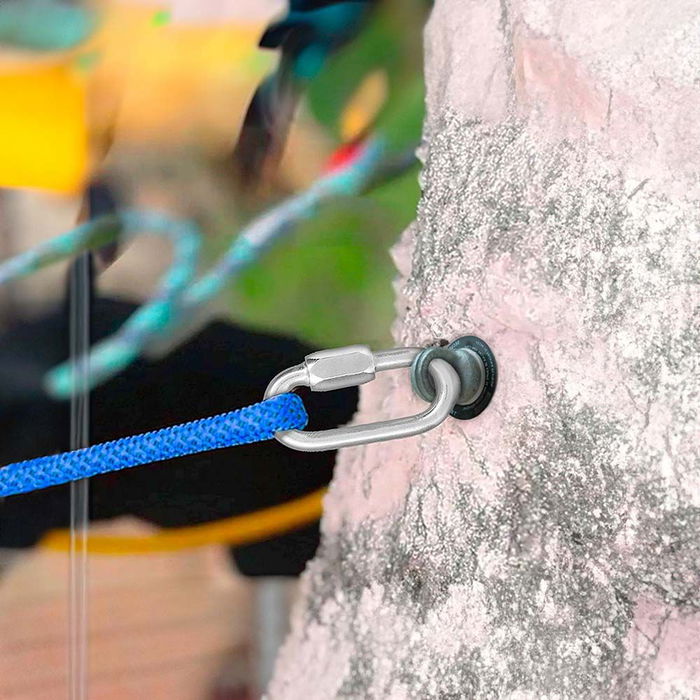 Edm Esl01 Eslabón Rápido de Acero Galvanizado, 8 mm