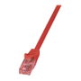 LogiLink Cable de Red Cat.6 U/UTP PrimeLine 1,0 m Rojo