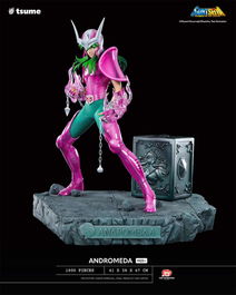 Tsume Arts Figura HQS+ Saint Seiya Shun Caballero de Andrmeda Estatua Resina PVC LED 1/6