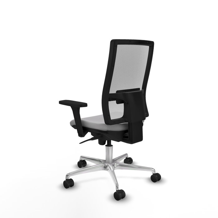 PIQUERAS Y CRESPO Silla de oficina Horna Gris claro y Blanco PIQUERAS Y CRESPO Silla de oficina Horna Gris claro y Blanco