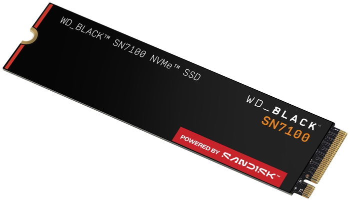 Western Digital Black SN7100 2 TB M.2 NVMe PCIe 4.0 SSD Western Digital Black SN7100 2 TB M.2 NVMe PCIe 4.0 SSD