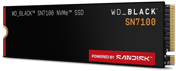 Western Digital Black SN7100 2 TB M.2 NVMe PCIe 4.0 SSD Western Digital Black SN7100 2 TB M.2 NVMe PCIe 4.0 SSD