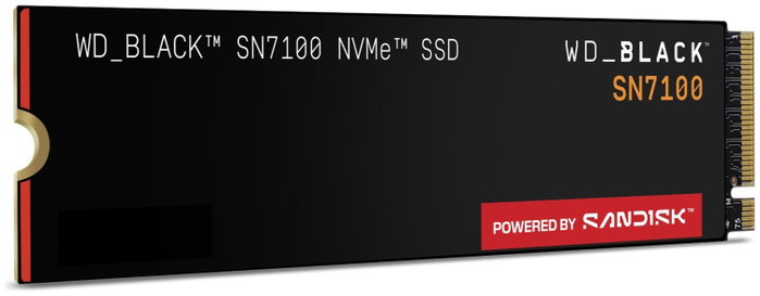 Western Digital Black SN7100 2 TB M.2 NVMe PCIe 4.0 SSD Western Digital Black SN7100 2 TB M.2 NVMe PCIe 4.0 SSD