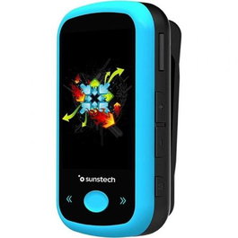 Sunstech Reproductor MP4 IbizaBT 8GB Pantalla 1.8" Radio FM Azul