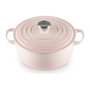 Le Creuset Signature Braeser redondo 20 cm hierro fundido 2,4 L shell pink
