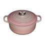 Le Creuset Signature Braeser redondo 20 cm hierro fundido 2,4 L shell pink