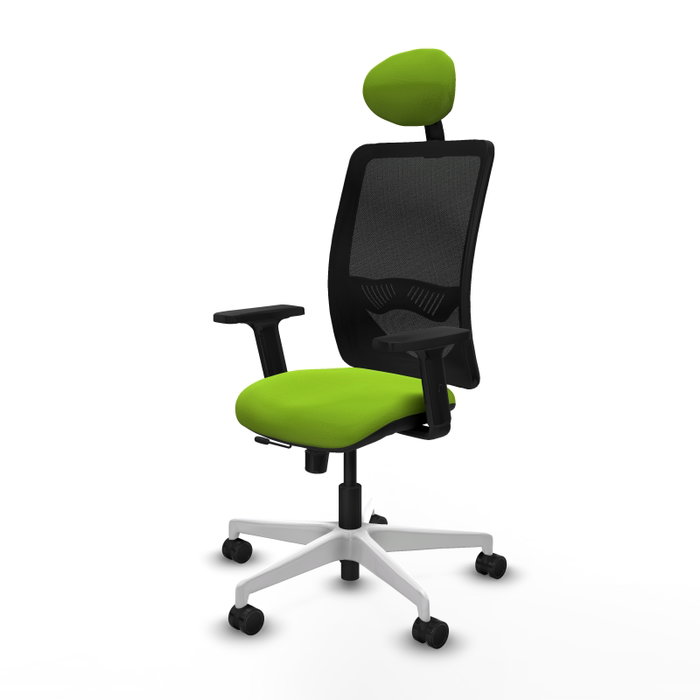 PIQUERAS Y CRESPO Silla de oficina Zulema con mecanismo Sincro/Traslack, Pistacho y Negro PIQUERAS Y CRESPO Silla de oficina Zulema con mecanismo Sincro/Traslack, Pistacho y Negro