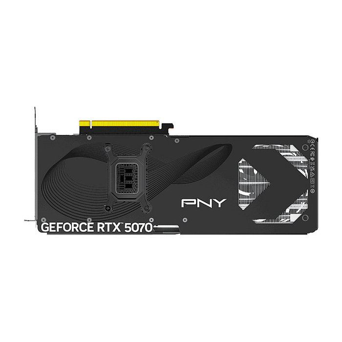 PNY Technologies GeForce RTX 5070 12GB GDDR7 6144 Núcleos Triple Ventilador PCIe 5.0 - Tarjeta Gráfica Gaming