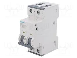 SIEMENS 5SY6204-7 Interruptor magnetotérmico 2 polos 4A 6kA