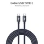 Subblim Cable Optimus USB-C a USB-C 60W 1m Negro