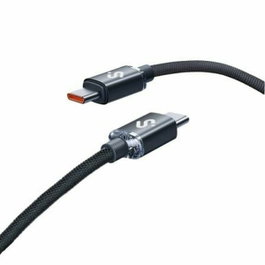 Subblim Cable Optimus USB-C a USB-C 60W 1m Negro