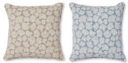 DKD Home Decor Cojín de Algodón y Poliéster 45x10x45 - Pack de 2 Surtido