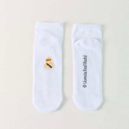 Cerdá Pack Calcetines 2 Piezas Real Madrid Blanco Talla 35-38