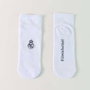 Cerdá Pack de 2 Calcetines Real Madrid, Talla Única 35-38, Color Blanco