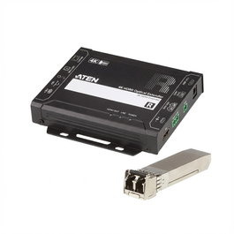 ATEN VE883AK1 Extensor óptico HDMI True 4K 300M Fibra Multimodo Transmisor y Receptor