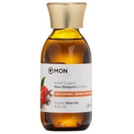MON Aceite Corporal de Rosa Mosqueta 125ml Regenerador de Piel, Estrías y Cicatrices