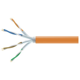 EQUIP Cable Ethernet Cat7 S/FTP 500m Naranja LSZH