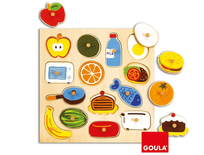 Goula Puzle Madera In & Out 14 Piezas Goula Puzle Madera In & Out 14 Piezas