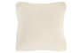DKD Home Decor Cojín de Punto Crudo 45x45 cm