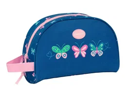 Neceser de Viaje BlackFit8 Mariposas Multicolor 28 x 18 x 10 cm