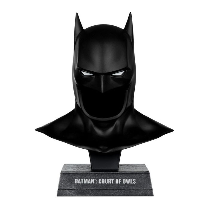 McFarlane DC Direct Batman Cowl Replica 1:3 Court of Owls - Figura Coleccionable de Cómic Negro McFarlane DC Direct Batman Cowl Replica 1:3 Court of Owls - Figura Coleccionable de Cómic Negro