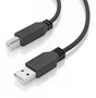 Aisens Cable USB 2.0 con Amplificador A/M-B/M Negro 10m
