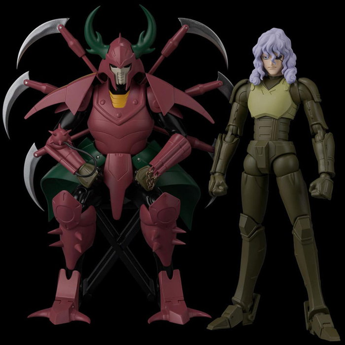 Sunrise Chou-Dan-Kadou Yoroiden-Samurai Troopers Figura Gen Mashou Rajura 15 cm