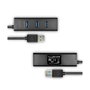 Axagon HUE-S2BP Hub USB-A con 4 puertos USB 3.0 y alimentación externa, 1,2 m